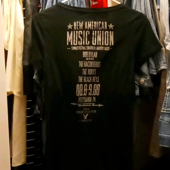 Black American eagle t-shirt - Picture 2 of 2